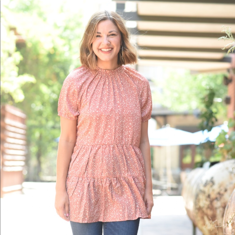 Tiered Flowy Top